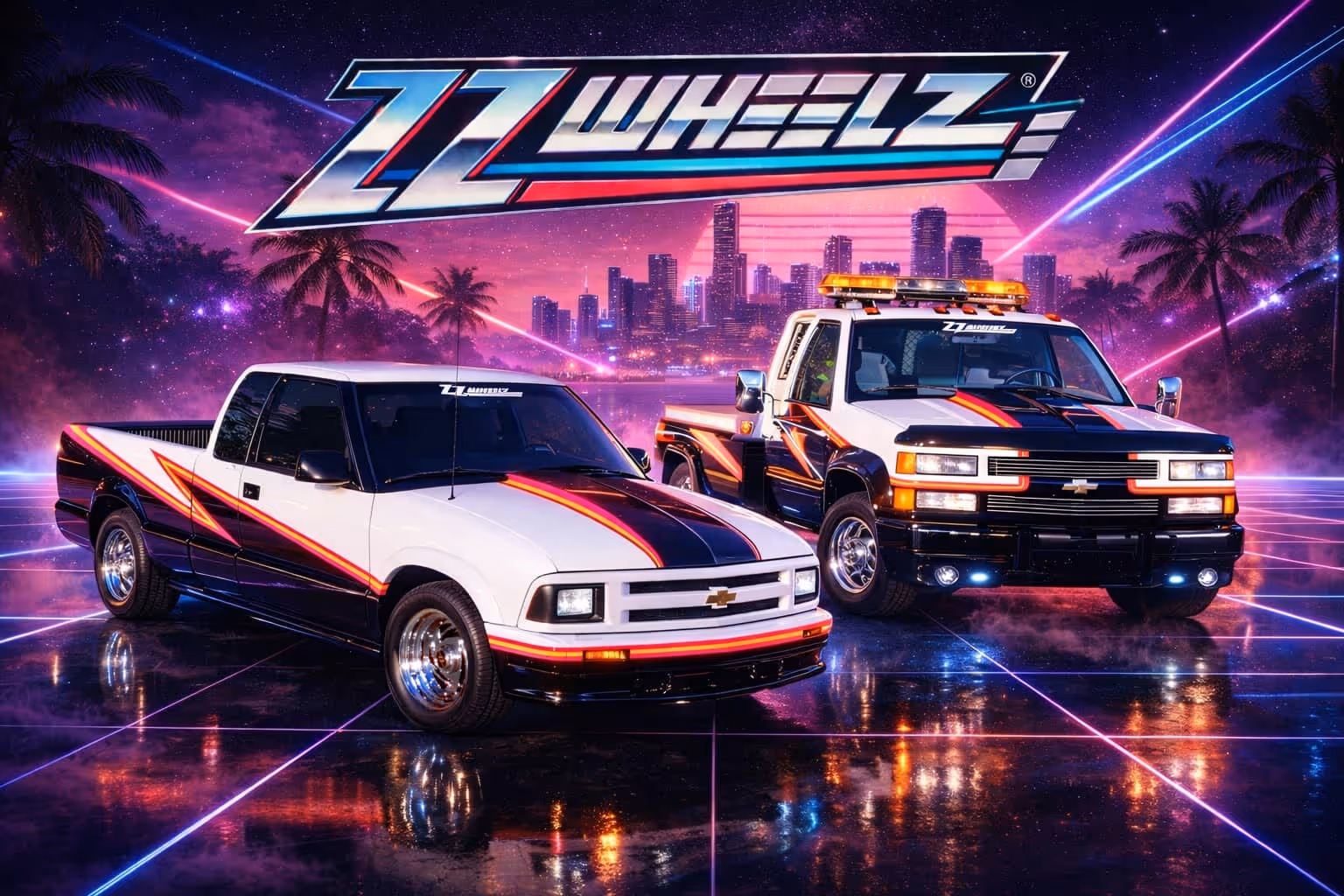 ZZ Wheelz patented interlocking custom wheel cover system design by George Carter III